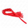 KINK IMPACT & TOUCH Frusta BDSM Morbida Kink Impact & Touch — PVC Rosso, 70 cm