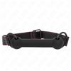 KINK COLLAR & GAG Morso BDSM Bone Gag Kink — Cinturino Similpelle Nero 41-57 cm