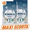 Forza10 Dog Monodiet Medium Adult con Cervo e Patate - MAXI SCORTA - Sacco da 12 Kg - 2 confezioni