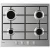 CANDY Idea CHW6BRX Acciaio inox Da incasso 60 cm Gas 4 Fornello(i)