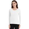 Soudittur Maglia Termica Donna Manica Lunga - Magliette Termiche Foderate in Pile Calda Maglia Invernale Intimo Termico