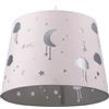 Relaxdays Lampada sospesa per cameretta, cielo serale, rosa | HxD: 119 x 27 cm, bambini e bambine