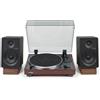 Thorens + Onkyo GX-30ARC nero (lot de 2) + TD 102 A noce lucida