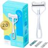 Shavent rasoio di sicurezza single edge Compact 2.0 Magnetic Cromo Opaco