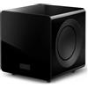 KEF KC92 SUBWOOFER ALIMENTATO NERO LUCIDO DUAL 9 POLLICI 1000W RMS CLASSE D 11Hz