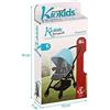 Kiokids Zanzariera Per Passeggino Bianco