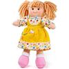 Bigjigs Toys Daisy Doll 28cm (11') - Ragdoll Cuddly Toy