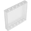 XYEIUGO GDS-773 59349 Pannello 1x6x5, Trasparente incolore, 10 pezzi | Compatibile con LEGO 59349. Per completare set e creare modelli MOC o fai-da-te