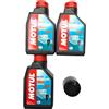 KIT TAGLIANDO MOTORE FUORIBORDO SUZUKI DF40-50-60 HP OLIO MOTUL 10W30 + FILTRO