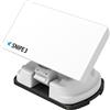 Selfsat Snipe 3, 10,7 - 12,75 GHz, 37 dBi, polarizzazione orizzontale/verticale, 15 - 90°, nero, bianco, 8 utenti