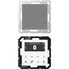 Jung Smart Radio DAB+ Bluetooth, set mono, serie AS/A, bianco alpino DABA1BTWW