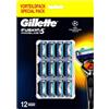 Gillette, Fusion 5 ProGlide, lame di ricambio, 12 pezzi