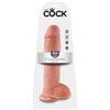 KING COCK Dildo Realistico con Ventosa King Cock — 28 cm, con Sfere