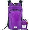 4Monster Zaino da trekking, unisex, per adulti, confezione da 1, Viola., 24 Grande longueur, campeggio e viaggi