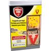 PROTECT HOME Victor Set Trappola a Scatto per Topi con Base in Legno, Confezione da 2 Pezzi