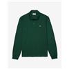 Lacoste Polo Lacoste Sportswear Classic Fit manica lunga verde - XXL