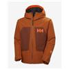 Helly Hansen Giacca con cappuccio Helly Hansen Emiko arancione bruciato marrone rossastro neon - M