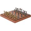 Italfama Set Scacchi Dama Backgammon Con Tavoliere In Finta Pelle Di Lusso