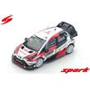 Spark S5164 1/43 YARIS WR #11 No Light Pod Rally Monte Carlo 2017