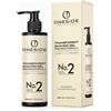 one side professional ONESIDE No.2 Gel da Barba Trasparente Uomo 400 ml - Barber Shaving Gel | Gel rasatura senza schiuma: contorni precisi, alta scorrevolezza e idratazione per pelli sensibili. Profumo maschile.