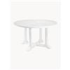 Eichholtz Tavolo rotondo da giardino Bell Rive, Ø 130 cm - Bianco