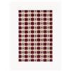 Westwing Collection Tappeto in lana fatto a mano Kimi - Colorato, Rosso