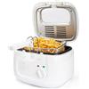 Clatronic Friggitrice Clatronic | capacità 2,5L | friggitrice con grasso | filtro vapori odori e grassi | contenitore olio antiaderente | termostato a regolazione continua | con olio | FR 3771