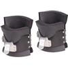 Tunturi 14TUSCL241 Gambali Antigravità - Cavigliere Con Gancio - Nere, Unisex - Adulto, Black, Taglia Unica