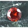 Zaffiro Padparadscha Arancione Naturale 32,85 Ct Taglio Rotondo Gemma T37233