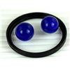 Ebay 60 Ct Naturale Zaffiro Blu Africano Rotondo Gemma Paio GH358