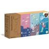 Clementoni - 16251 - Sequence Puzzle - Fairy Tales - puzzle bambini 3 anni, gioco educativo, puzzle sequenza - Made in Italy - Play For Future, cartone 100% riciclato
