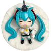 Action figure anime di Hatsune Miku, versione Q, in posa dormiente, collezione g