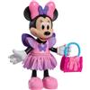 JUST PLAY - Disney Junior Minnie Fabulous Fashion Bambola Ballerina con Abiti e Accessori 3+ Anni