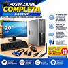 HP Postazione completa DOCENTI - PC i3-2120 + Monitor 20" + Kit tastiera e mouse USB + Chiavetta wifi Omaggio
