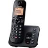 Panasonic KX-TGC260EB telefono Telefono DECT Identificatore di chiamata Nero (PANASONIC KX-TGC260EB DECT SINGLE) - Versione UK