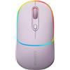 Canyon MW-22, mouse ottico wireless 2in1 Bluetooth / Wireless USB, 800/1200/1600 DPI, 4 stampe, rosa