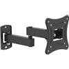Merkloos Supporto TV da parete staffa TV - 10-27 pollici - Nero - Inclinabile