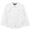 TOMMY HILFIGER - Camicia tinta unita - Bianco