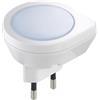 VIMAR FP33102 luce notturna di cortesia con accensione crepuscolare | Luce notturna LED 0,4 W con sensore crepuscolare e accensione automatica, spina Europlug 2 poli 230 V