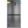 Cecotec Frigorifero Americano 4 Porte Bolero CoolMarket 4D 503 Inox D | 503 L, Alto 177,5 cm, Larghezza 85 cm, Motore Inverter, Totale NoFrost, Sistema Multi AirFlow, Display Touch