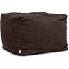 ARKETICOM Soft Cube Pouf Sacco Poggiapiedi Sfoderabile 60x42 Cioccolato