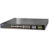 Planet IPv6/IPv4, 24-Port Managed GS-4210-24PL4C