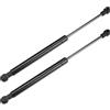 QUARKZMAN Supporti Gas Portellone per Smart 450 98-06 2Pz | Colore: Nero, Materiale: Acciaio Al Carbonio, Lunghezza: 30.5/19cm, Diametro: 15mm, OE: 0000618V007/113000013