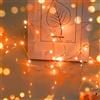 cshare Luci a LED per Halloween, luci autunnali arancioni, decorazioni autunnali, luci a stringa da 16.4ft / 5 m, 50 LED, luci per tende per decorazioni di Halloween, finestre da tetto.