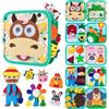 M-import Libro educativo Montessori: fattoria sensoriale, animali, frutta e verdura