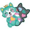 Clementoni Crazy Chic Starry Paws - Trousse trucchi Procione, 6+ anni