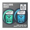 Below The Belt Grooming Below The Belt Ballers Duo Gift Set Fresh & Dry Balls Anti Chafe Deodorant | Anti chafe deodorant gel for balls, helps reduce sweat, odour and friction for all-day comfort. Fresh & Dry formula Duo gift