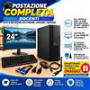 Dell Postazione completa Studenti - PC i5-8400 + Monitor 24" + Kit tastiera e mouse USB + Chiavetta wifi Omaggio