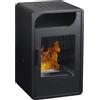 GMR Stufa a Bioetanolo GMR Fiammetta Junior Ventilata - Colore Nero