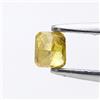 Surat*Diamond*City Cuscino Giallo- Verde Zaffiro? Diamante Naturale 0.16 ct 3.0 x 2.7 x 1.9 mm